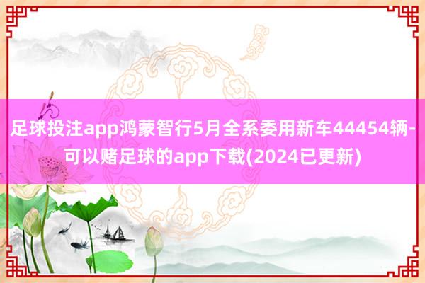 足球投注app鸿蒙智行5月全系委用新车44454辆-可以赌足球的app下载(2024已更新)