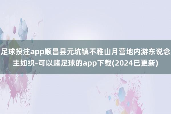 足球投注app顺昌县元坑镇不雅山月营地内游东说念主如织-可以赌足球的app下载(2024已更新)