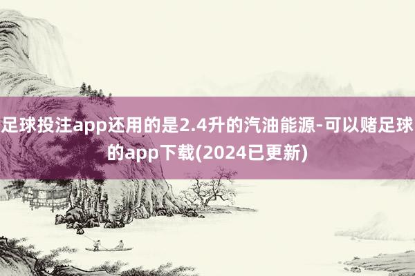 足球投注app还用的是2.4升的汽油能源-可以赌足球的app下载(2024已更新)