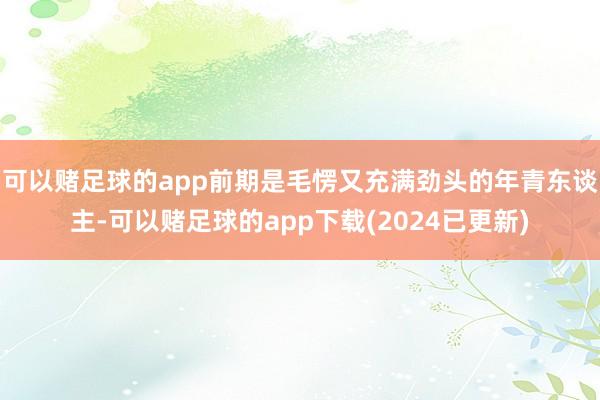 可以赌足球的app前期是毛愣又充满劲头的年青东谈主-可以赌足球的app下载(2024已更新)
